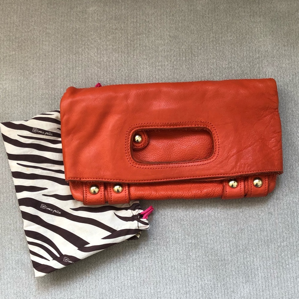 Linea pelle clutch